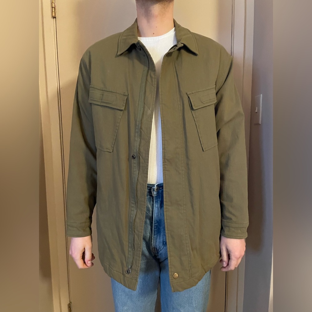 Topman Oversized Army Jacket